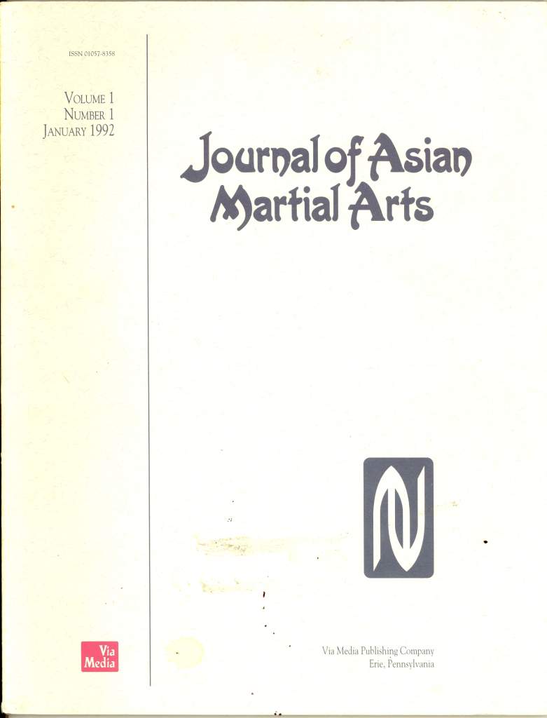 01/92 Journal of Asian Martial Arts